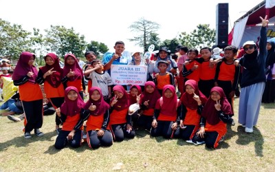 SD Negeri Paketiban 02 Laksanakan Kegiatan Karnaval Tingkat Kecamatan Pangkah dalam peringatan HUT RI ke-80